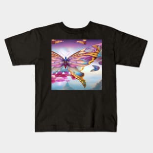 Butterfly of hope Kids T-Shirt
